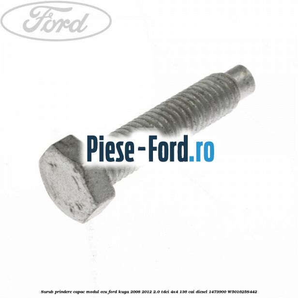 Surub prindere capac modul ECU Ford Kuga 2008-2012 2.0 TDCi 4x4 136 cai diesel #6E8F825A5D
