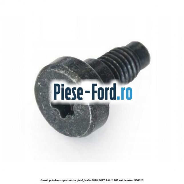 Surub prindere capac motor Ford Fiesta 2013-2017 1.6 Ti 105 cai #B9D98424D4