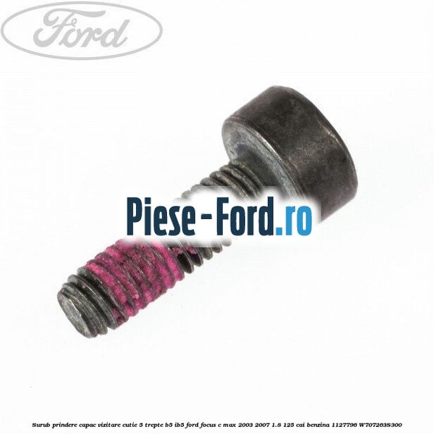 Surub prindere capac vizitare cutie 5 trepte B5/IB5 Ford Focus C-Max 2003-2007 1.8 125 cai benzina #188E903254