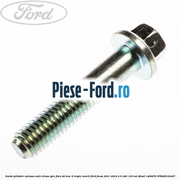 Surub cutie viteza, carcasa Ford Focus 2011-2014 2.0 TDCi 115 cai diesel