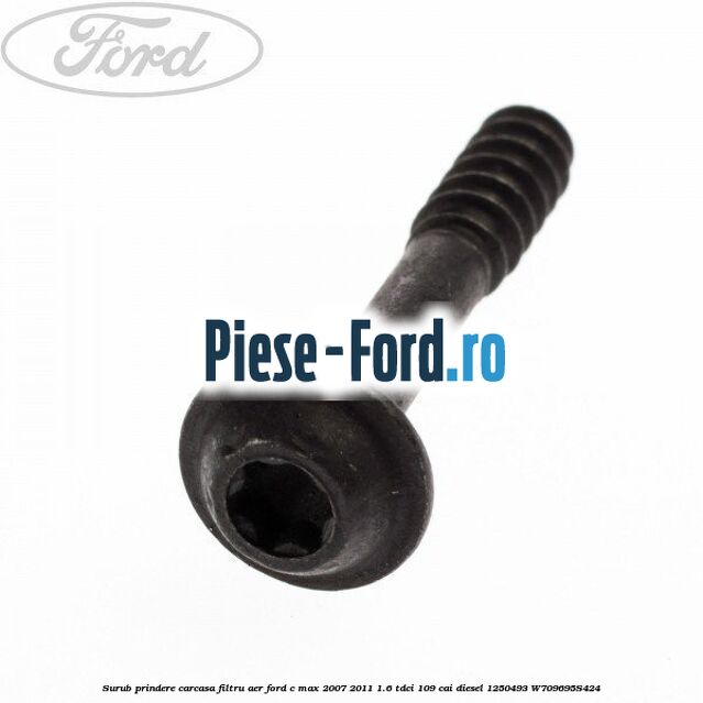 Surub prindere carcasa filtru aer Ford C-Max 2007-2011 1.6 TDCi 109 cai diesel