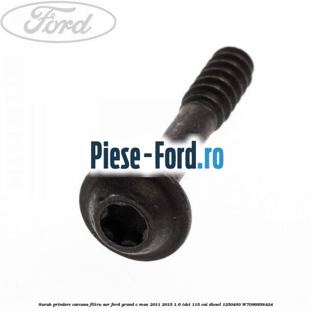 Suport furtun admisie clapeta acceleratie Ford Grand C-Max 2011-2015 1.6 TDCi 115 cai diesel