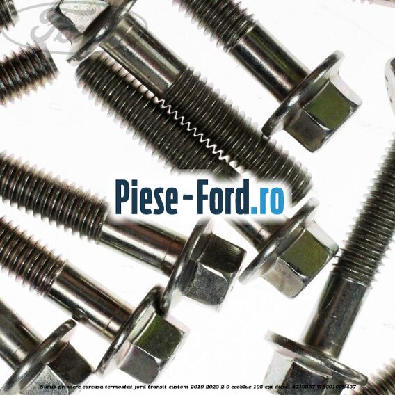 Surub prindere carcasa termostat Ford Transit Custom 2019-2023 2.0 EcoBlue 105 cai #E474A24D6B Surub prindere carcasa termostat Ford Transit Custom 2019-2023 2.0 EcoBlue 105 cai diesel #E474A24D6B