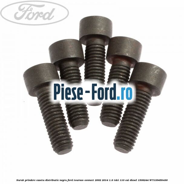 Surub prindere caseta distributie negru Ford Tourneo Connect 2002-2014 1.8 TDCi 110 cai diesel #A84C781CD6