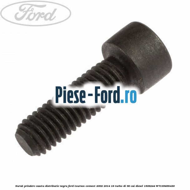 Surub prindere caseta distributie negru Ford Tourneo Connect 2002-2014 1.8 Turbo Di 90 cai #75641397B8