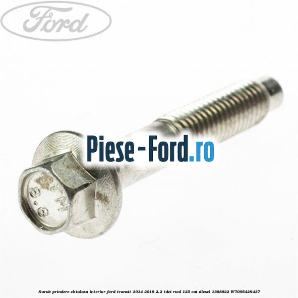 Surub prindere chiulasa interior Ford Transit 2014-2018 2.2 TDCi RWD 125 cai diesel #F50E386341