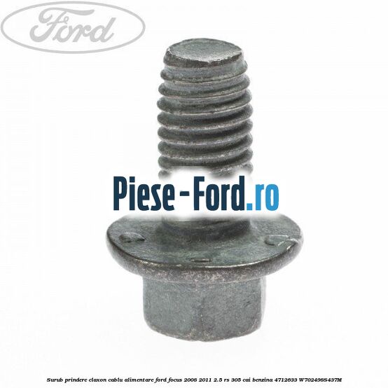 Surub prindere claxon, cablu alimentare Ford Focus 2008-2011 2.5 RS 305 cai benzina