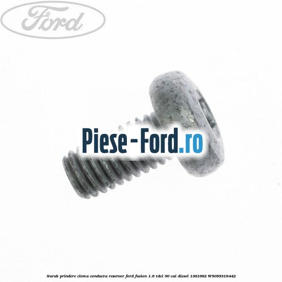 Surub prindere centura spate 35 mm Ford Fusion 1.6 TDCi 90 cai diesel