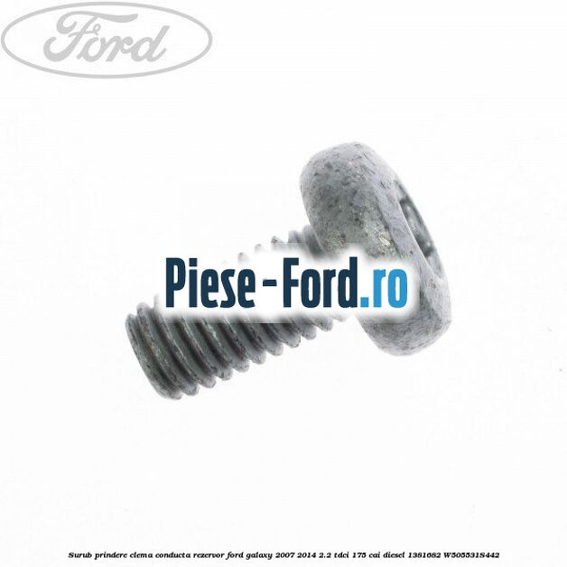 Surub prindere centura spate 35 mm Ford Galaxy 2007-2014 2.2 TDCi 175 cai diesel