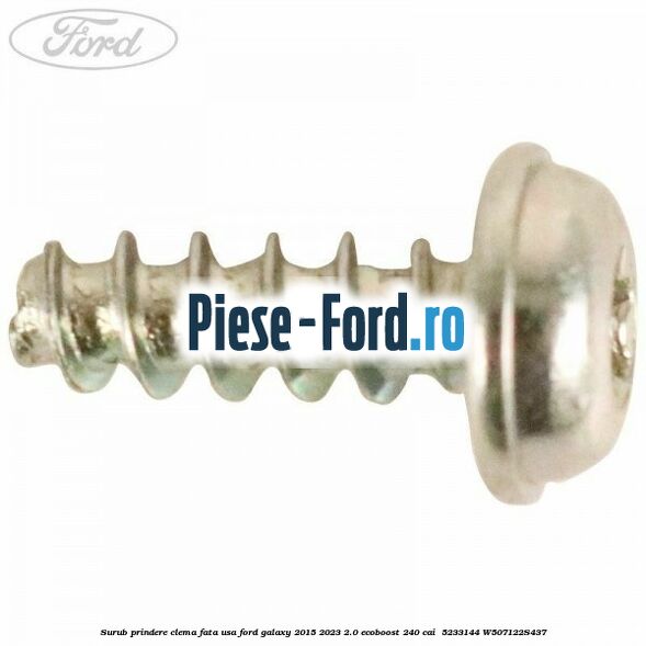 Surub prindere clema fata usa Ford Galaxy 2015-2023 2.0 EcoBoost 240 cai  #23ABE565AA