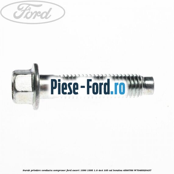 Surub prindere conducta compresor Ford Escort 1990-1995 1.8 4x4 105 cai benzina #7316653B73