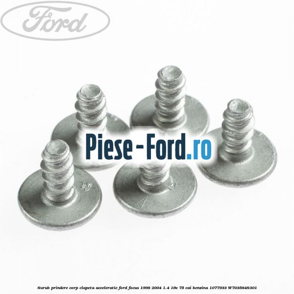 Garnitura, clapeta acceleratie Ford Focus 1998-2004 1.4 16V 75 cai benzina