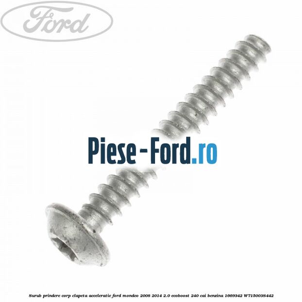Surub prindere corp clapeta acceleratie Ford Mondeo 2008-2014 2.0 EcoBoost 240 cai benzina