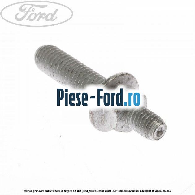 Surub prindere cutie viteza 110 mm Ford Fiesta 1996-2001 1.0 i 65 cai benzina