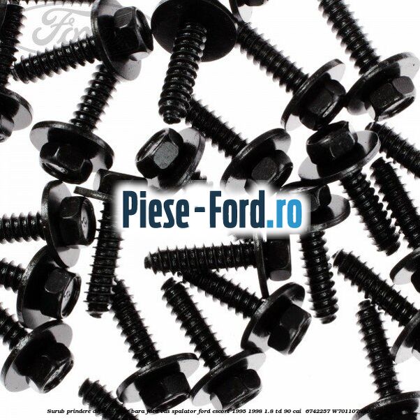 Surub prindere deflector aer, bara fata, vas spalator Ford Escort 1995-1998 1.8 TD 90 cai  #935D4C36C1