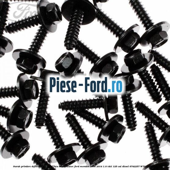 Surub prindere deflector aer, bara fata, vas spalator Ford Mondeo 2008-2014 1.8 TDCi 125 cai diesel #C1EEDB653B