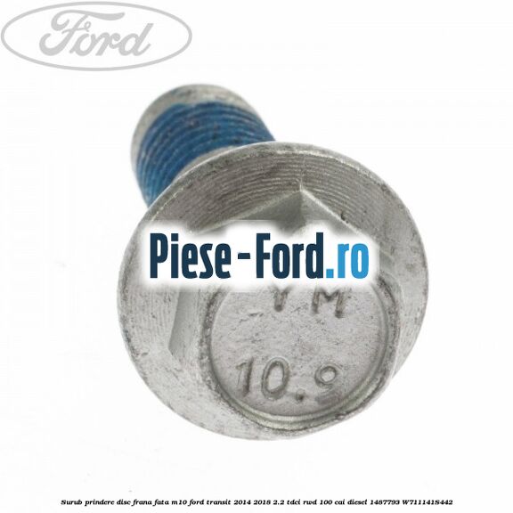 Surub aparatoare disc fata Ford Transit 2014-2018 2.2 TDCi RWD 100 cai diesel