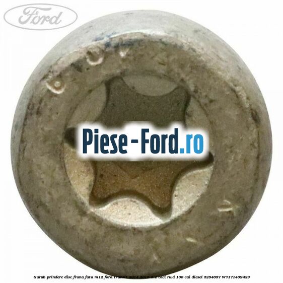 Surub prindere disc frana fata M10 Ford Transit 2014-2018 2.2 TDCi RWD 100 cai diesel