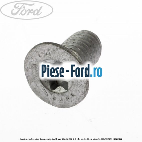 Surub prindere disc frana spate Ford Kuga 2008-2012 2.0 TDCI 4x4 140 cai diesel