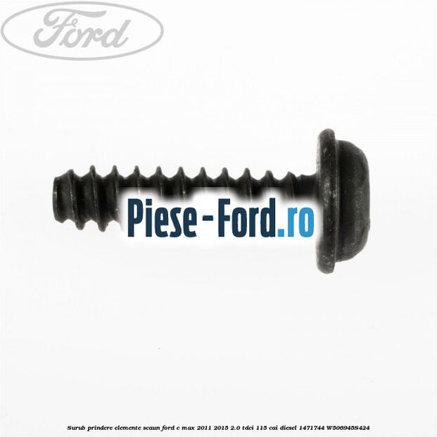 Surub prindere elemente scaun Ford C-Max 2011-2015 2.0 TDCi 115 cai diesel