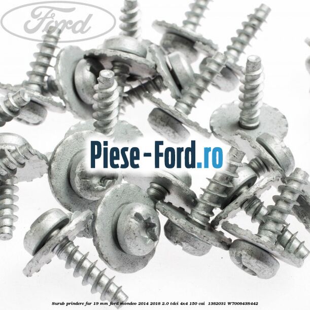 Surub prindere far 19 mm Ford Mondeo 2014-2018 2.0 TDCi 4x4 150 cai  #BA93DDD33A