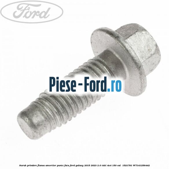 Surub prindere flansa amortior punte fata Ford Galaxy 2015-2023 2.0 TDCi 4x4 150 cai  #F3B9165EB0