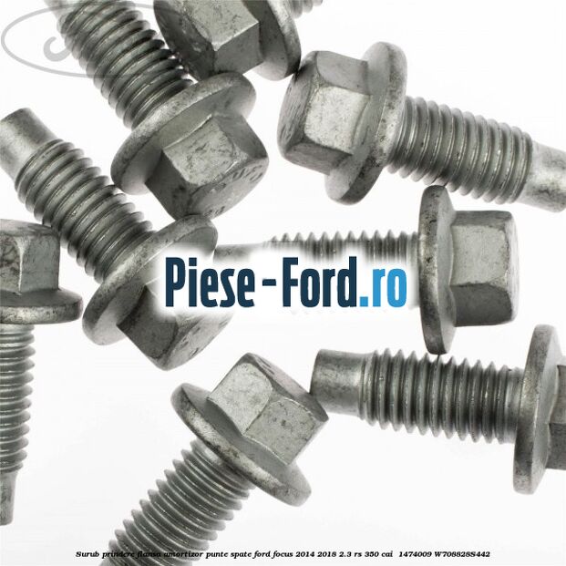 Surub prindere flansa amortizor punte spate Ford Focus 2014-2018 2.3 RS 350 cai  #9B6072DE90