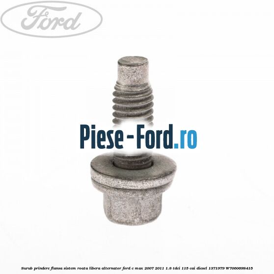 Surub prindere flansa sistem roata libera alternator Ford C-Max 2007-2011 1.8 TDCi 115 cai diesel #5E34A1C69F