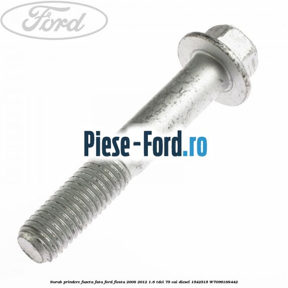 Surub prindere fuzeta fata Ford Fiesta 2008-2012 1.6 TDCi 75 cai #2615D02959 Surub prindere fuzeta fata Ford Fiesta 2008-2012 1.6 TDCi 75 cai diesel #2615D02959