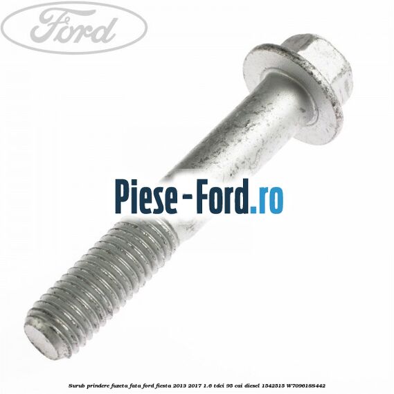 Surub prindere flansa amortizor punte spate Ford Fiesta 2013-2017 1.6 TDCi 95 cai diesel