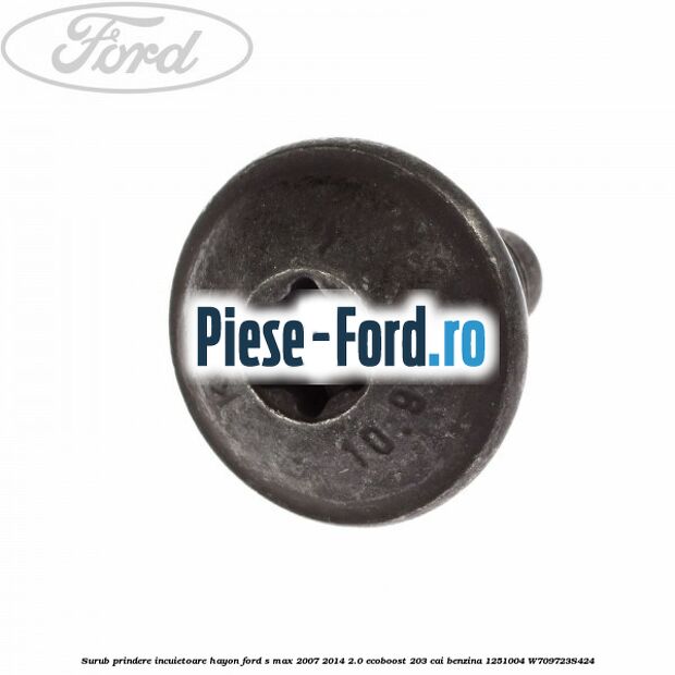 Suport plastic interior maner usa spate stanga cu fir Ford S-Max 2007-2014 2.0 EcoBoost 203 cai benzina