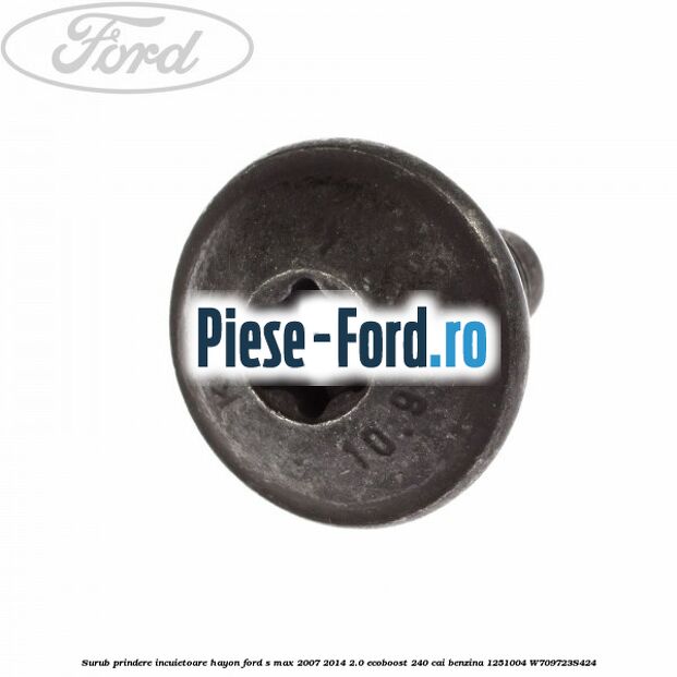 Suport plastic interior maner usa spate stanga cu fir Ford S-Max 2007-2014 2.0 EcoBoost 240 cai benzina