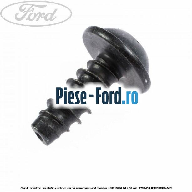 Surub prindere instalatie electrica carlig remorcare Ford Mondeo 1996-2000 1.6 i 90 cai #2FBF3F6462