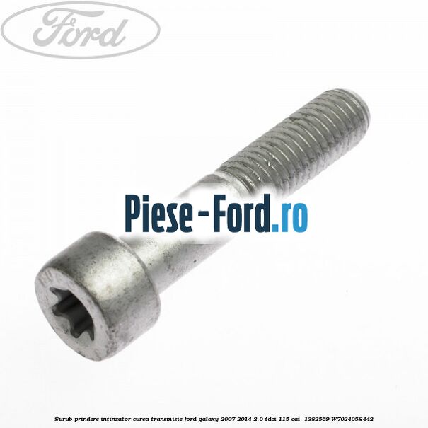 Surub prindere intinzator curea transmisie Ford Galaxy 2007-2014 2.0 TDCi 115 cai  #2E4D30A2D7