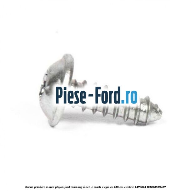 Surub prindere maner plafon Ford Mustang Mach-E MACH-E (CGW) EV 258 cai #F51FFE5D23