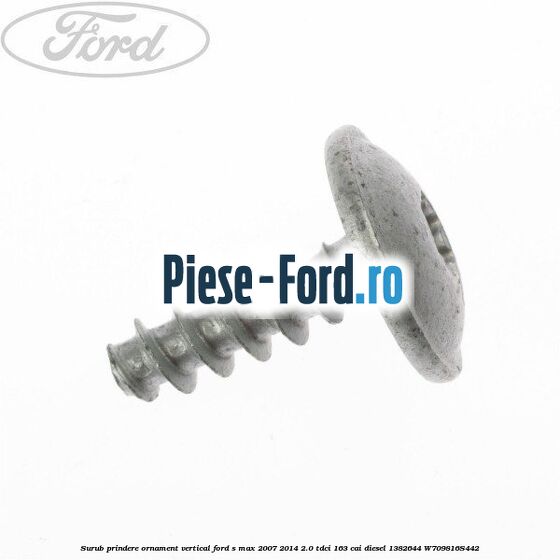 Surub prindere ornament stalp c Ford S-Max 2007-2014 2.0 TDCi 163 cai diesel