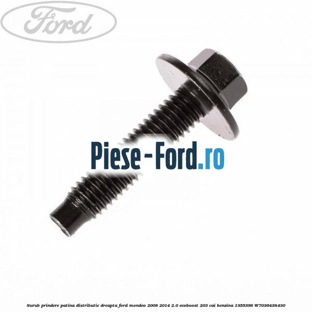 Surub prindere intinzator hidraulic lant distributie Ford Mondeo 2008-2014 2.0 EcoBoost 203 cai benzina