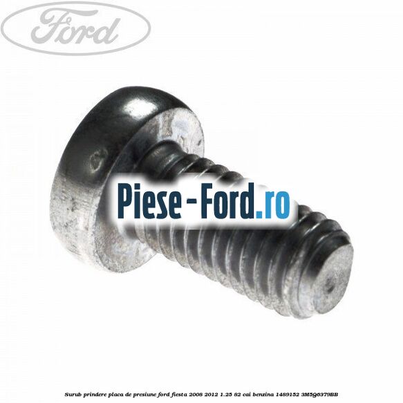 Surub prindere placa ambreiaj 13 mm Ford Fiesta 2008-2012 1.25 82 cai benzina