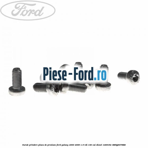 Surub prindere placa de presiune Ford Galaxy 2000-2006 1.9 TDI 130 cai diesel #A5B3760861