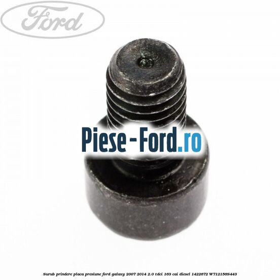 Surub prindere placa presiune Ford Galaxy 2007-2014 2.0 TDCi 163 cai diesel #16948A1887