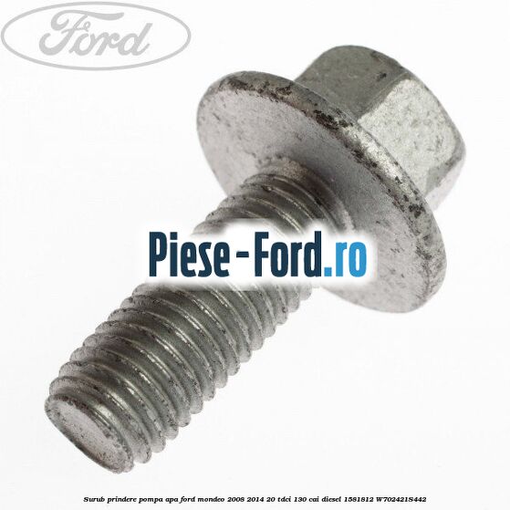 Surub prindere pompa apa Ford Mondeo 2008-2014 2.0 TDCi 130 cai #82D616D177