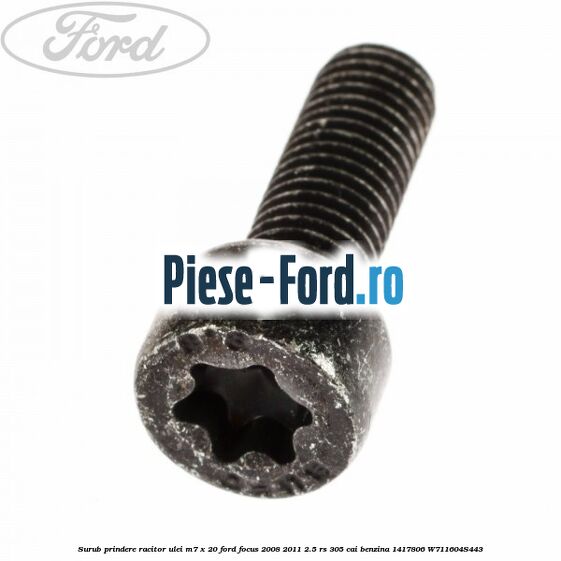 Surub prindere racitor ulei Ford Focus 2008-2011 2.5 RS 305 cai benzina