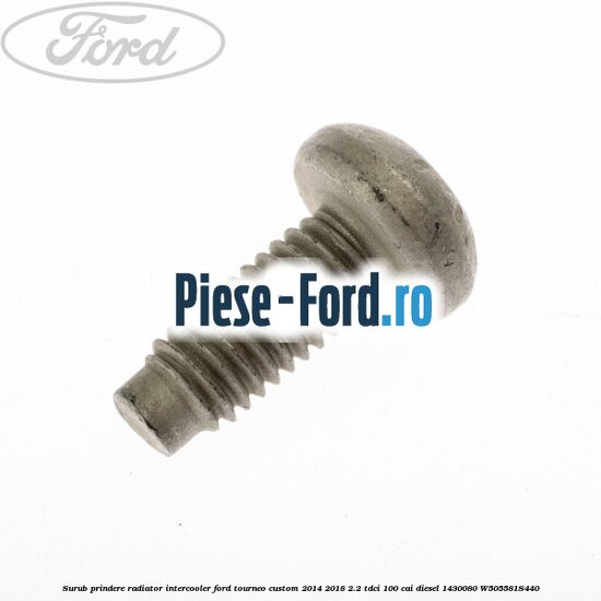 Surub prindere radiator intercooler Ford Tourneo Custom 2014-2018 2.2 TDCi 100 cai diesel