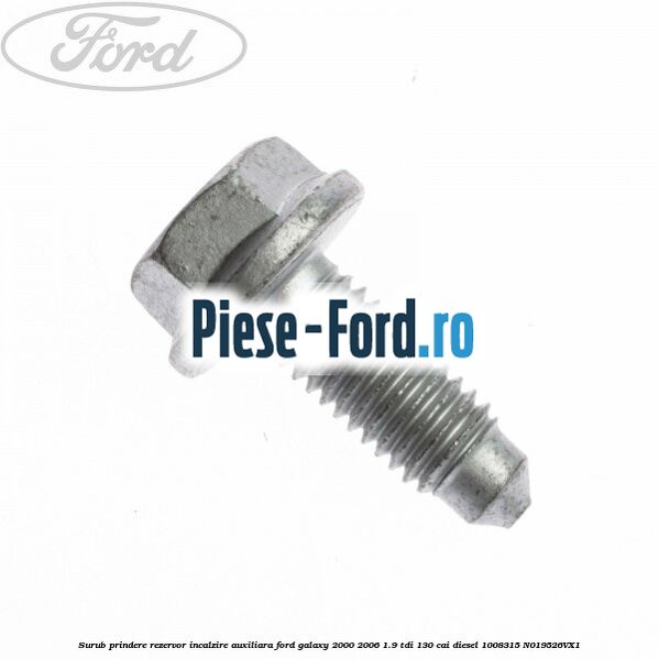 Surub prindere rezervor incalzire auxiliara Ford Galaxy 2000-2006 1.9 TDI 130 cai diesel #3D882091BC