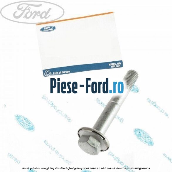 Surub prindere intinzator hidraulic lant distributie Ford Galaxy 2007-2014 2.0 TDCi 140 cai diesel