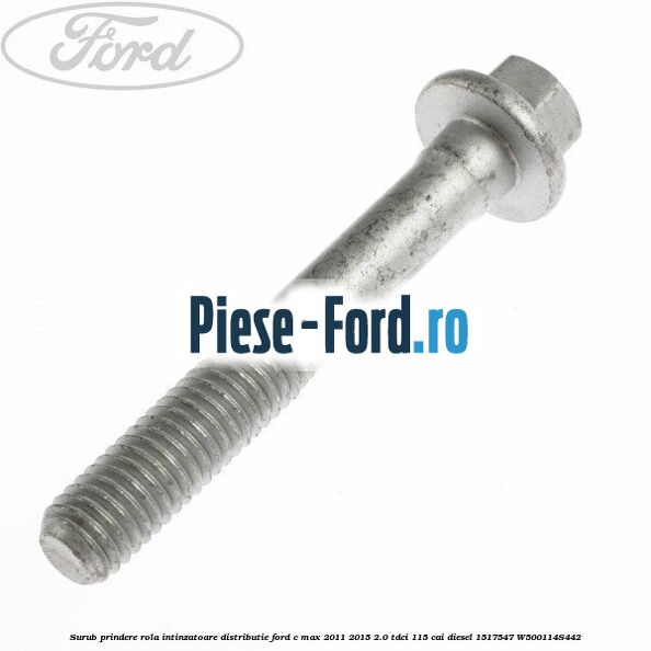 Surub prindere rola intinzatoare distributie Ford C-Max 2011-2015 2.0 TDCi 115 cai diesel