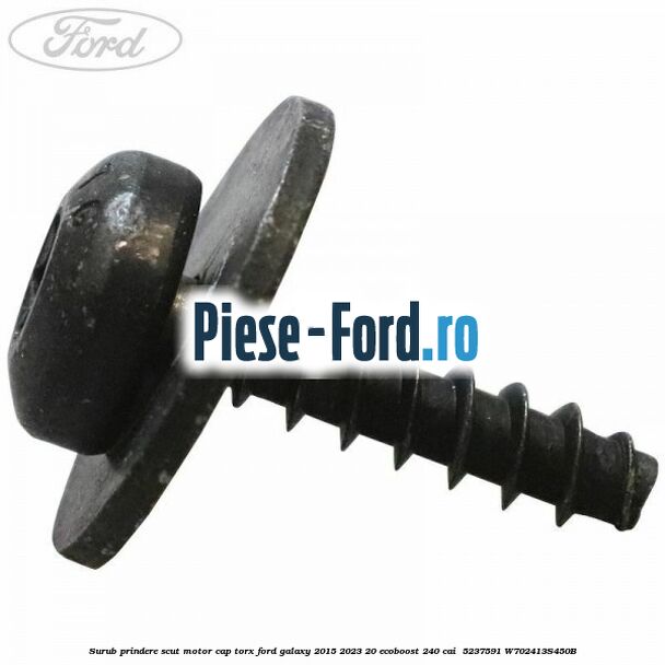 Surub prindere scut motor cap torx Ford Galaxy 2015-2023 2.0 EcoBoost 240 cai #C74B8CEC04