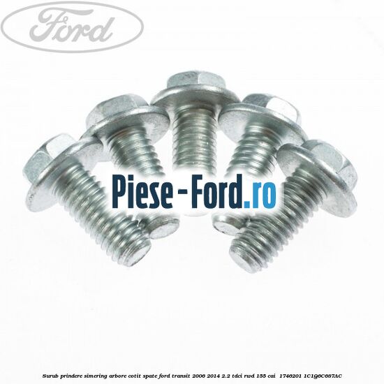 Surub prindere simering arbore cotit spate Ford Transit 2006-2014 2.2 TDCi RWD 155 cai #4C8F4D7CFF Surub prindere simering arbore cotit spate Ford Transit 2006-2014 2.2 TDCi RWD 155 cai #4C8F4D7CFF
