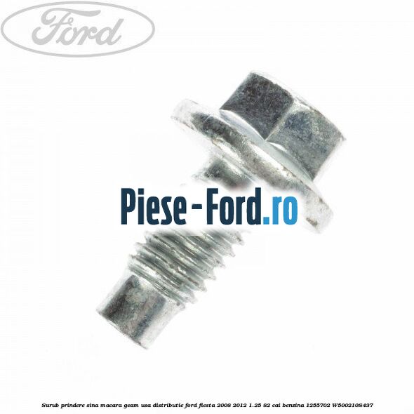 Surub prindere sina macara geam usa, distributie, Ford Fiesta 2008-2012 1.25 82 cai benzina