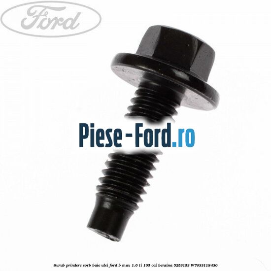 Surub prindere decantor sorb pompa ulei Ford B-Max 1.6 Ti 105 cai benzina